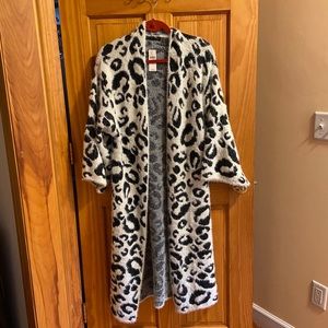Anthropologie Cheetah Cardigan Brand New One Size